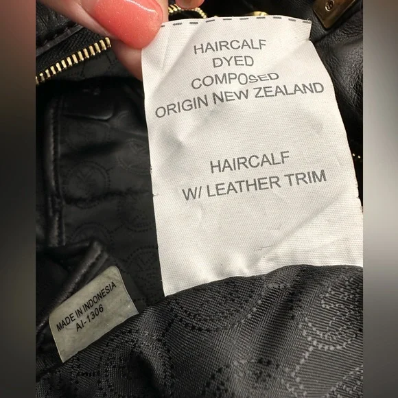 MICHAEL KORS 2 WAY  HAIR-CALF SHOULDER BAG - Picture 6 of 12